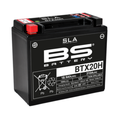 BATERÍA BS BATTERY SLA BTX20H (FA) | BATERÍA MOTO BS BATTERY
