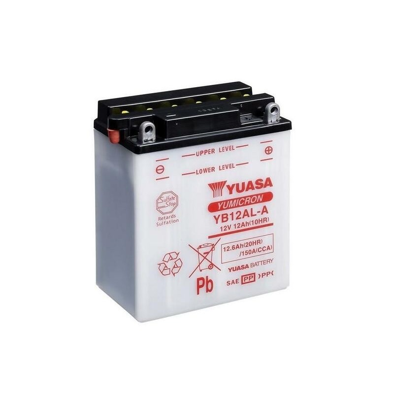 Batería Yuasa YB12AL-A Combipack