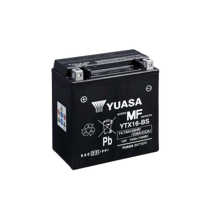 Batería Yuasa YTX16-BS Combipack