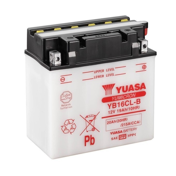 Batería Yuasa YB16CL-B (CP) Combipack