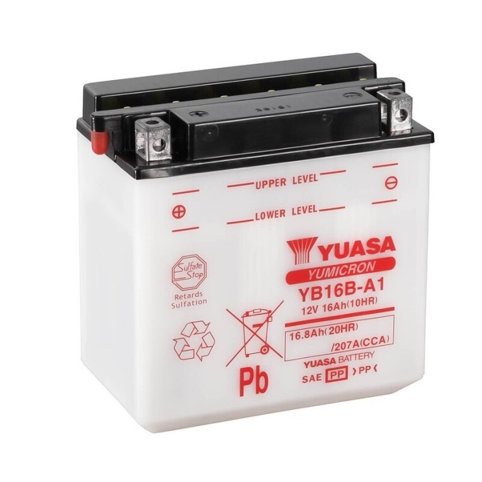 Batería Yuasa YB16BA-1 (CP) Combipack