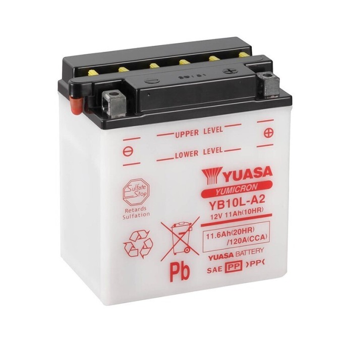 Batería Yuasa YB10L-A2 (CP) Combipack