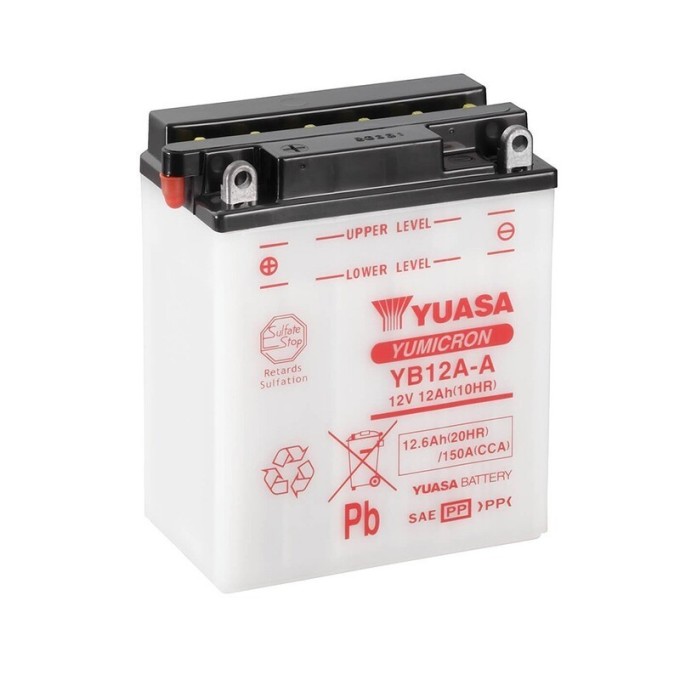 Batería Yuasa YB12A-A Combipack