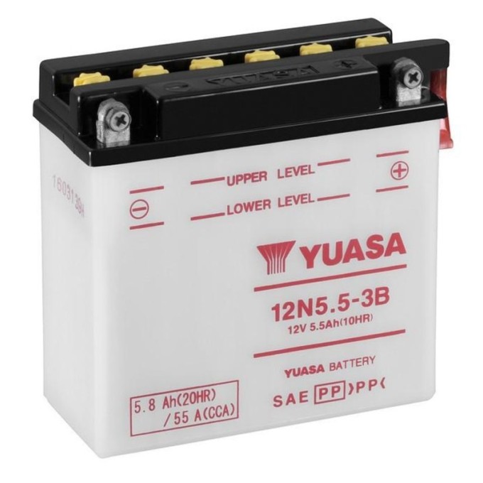 Batería Yuasa 12N5.5-3B Combipack