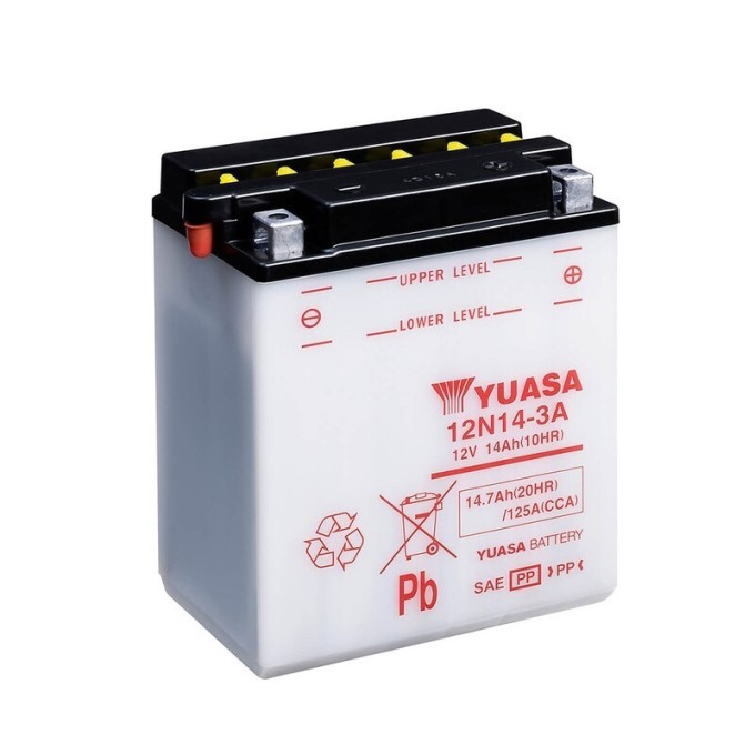 Batería Yuasa 12N14-3A (CP) Combipack