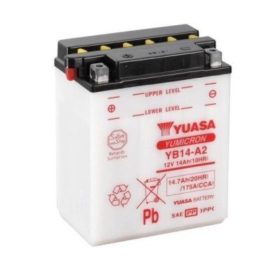Batería Yuasa YB14-A2 Combipack