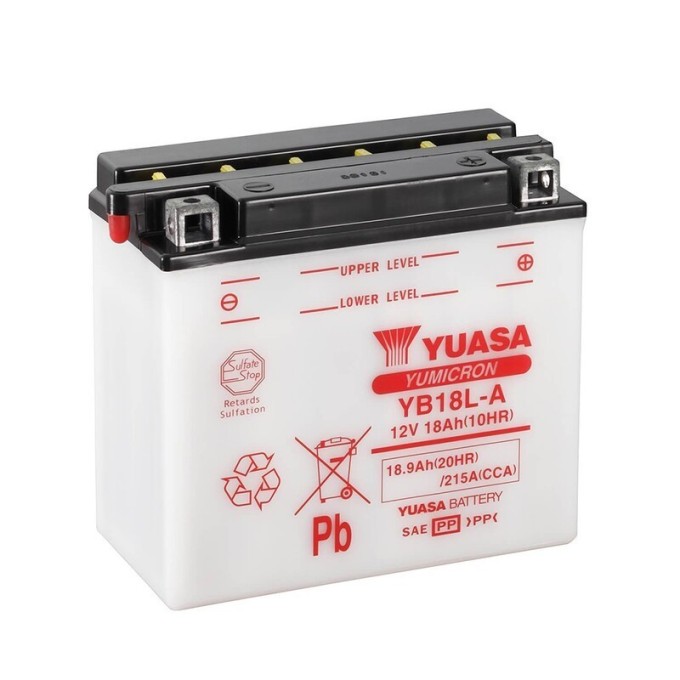Batería Yuasa YB18L-A (CP) Combipack