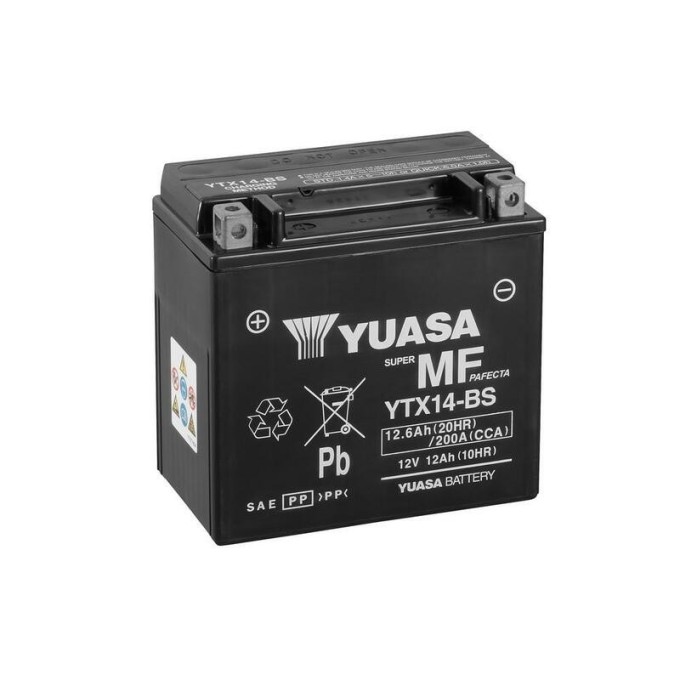 Batería Yuasa YTX14-BS Combipack