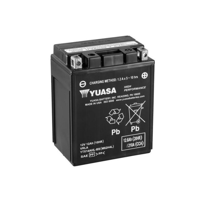 Batería Yuasa YTX14AHL-BS Combipack