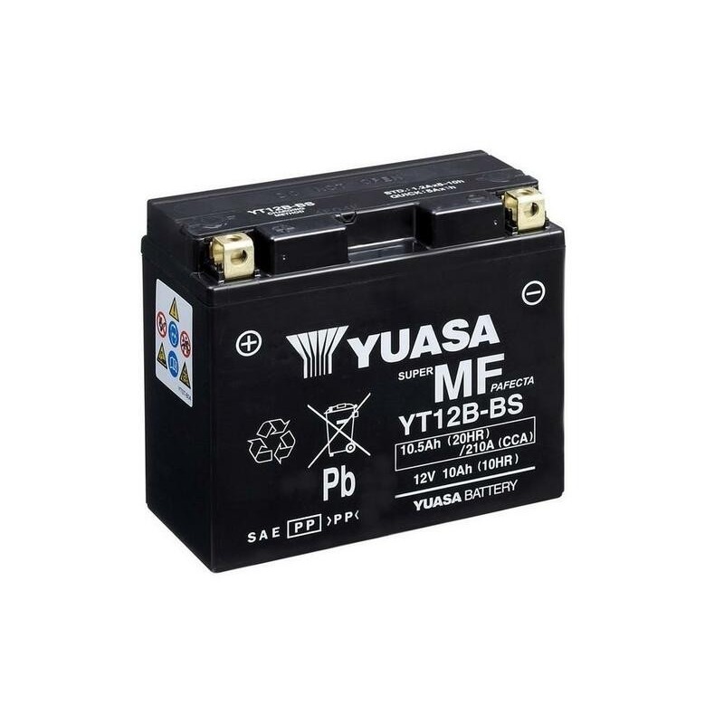 Batería Yuasa YT12B-BS Combipack