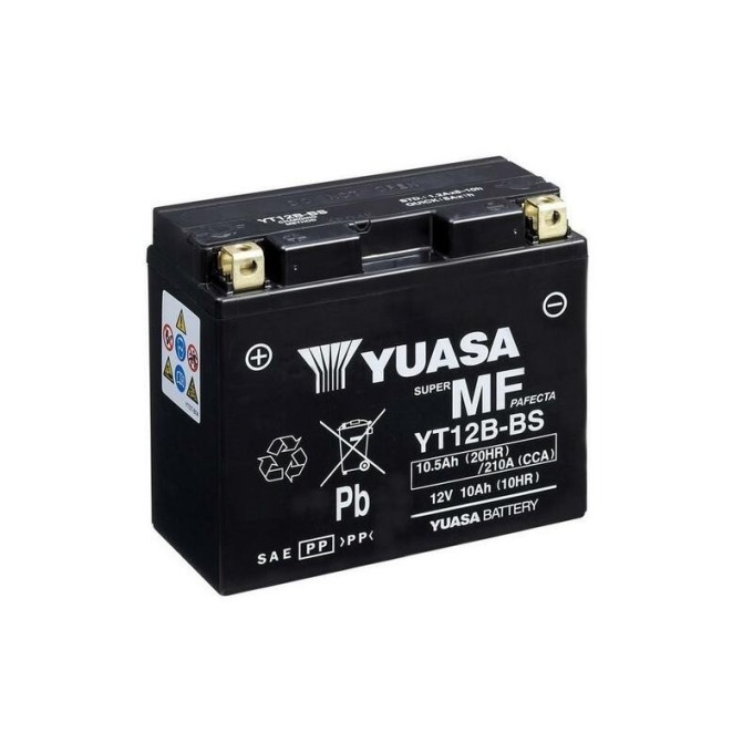 Batería Yuasa YT12B-BS Combipack