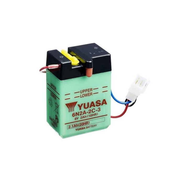 Batería Yuasa 6N2A-2C-3 Combipack