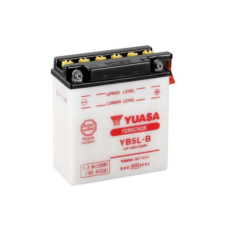 Batería Yuasa YB5L-B+ACIDE Combipack