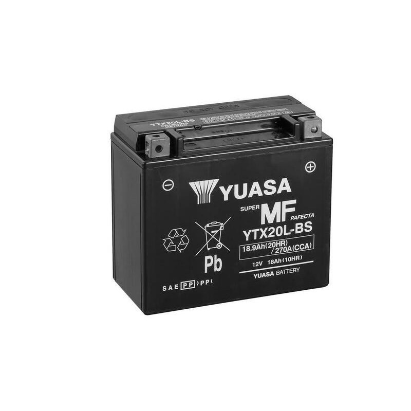 Batería Yuasa YTX20L-BS Combipack