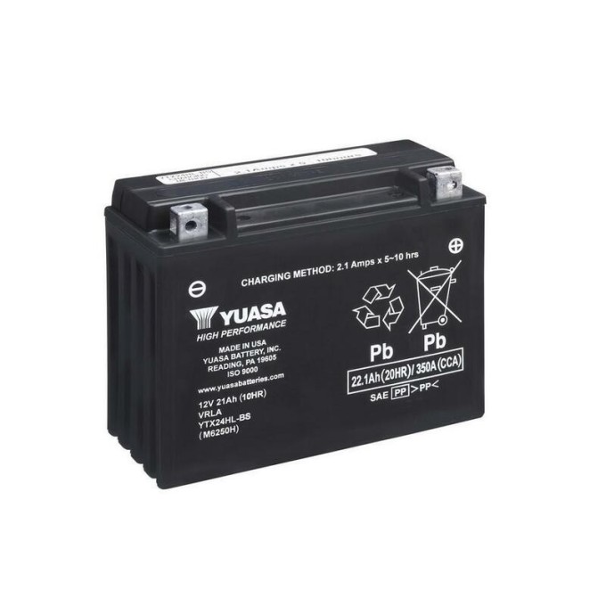 Batería Yuasa YTX24HL-BS Combipack