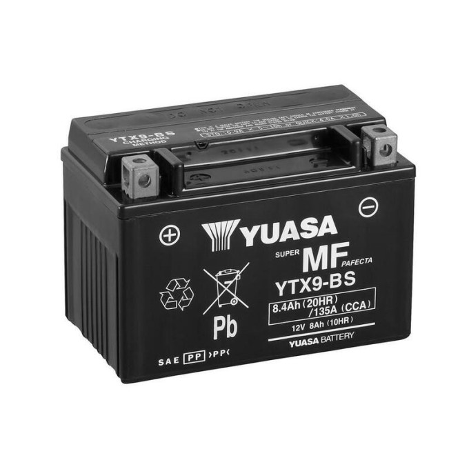 Batería Yuasa YTX9-BS Combipack