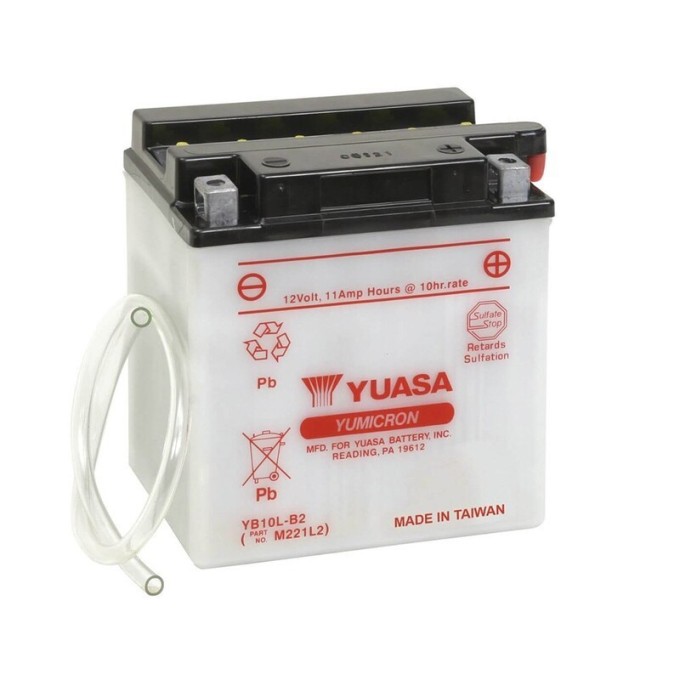 Batería Yuasa YB10L-B2 Combipack