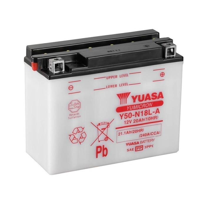 Batería Yuasa YU-Y50-N18L-A-CP Combipack