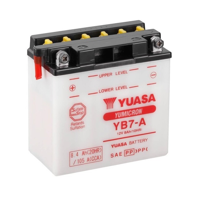 Batería Yuasa YB7-A (CP) Combipack