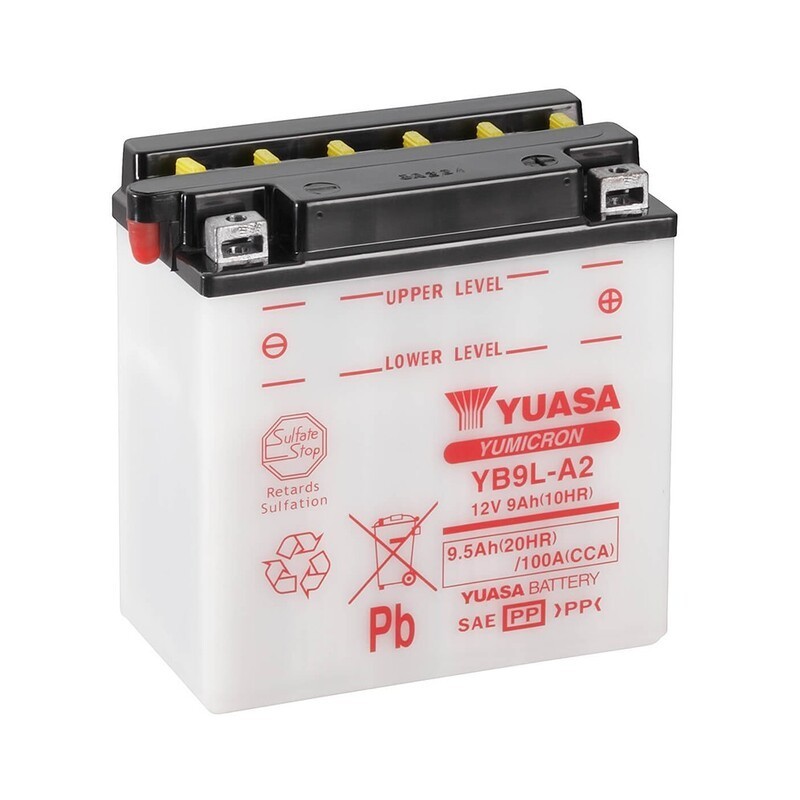 Batería Yuasa YB9L-A2 (CP) Combipack