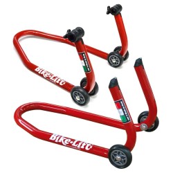 JUEGO CABALLETES MOTO DELANTERO Y TRASERO BIKE LIFT