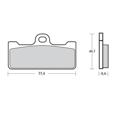 PASTILLAS BREMBO Z04 107A48602