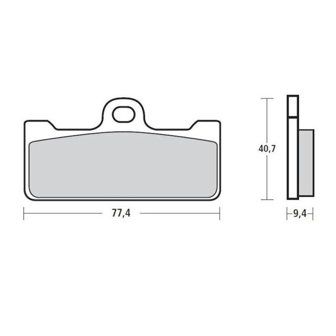 PASTILLAS BREMBO Z04 107A48602