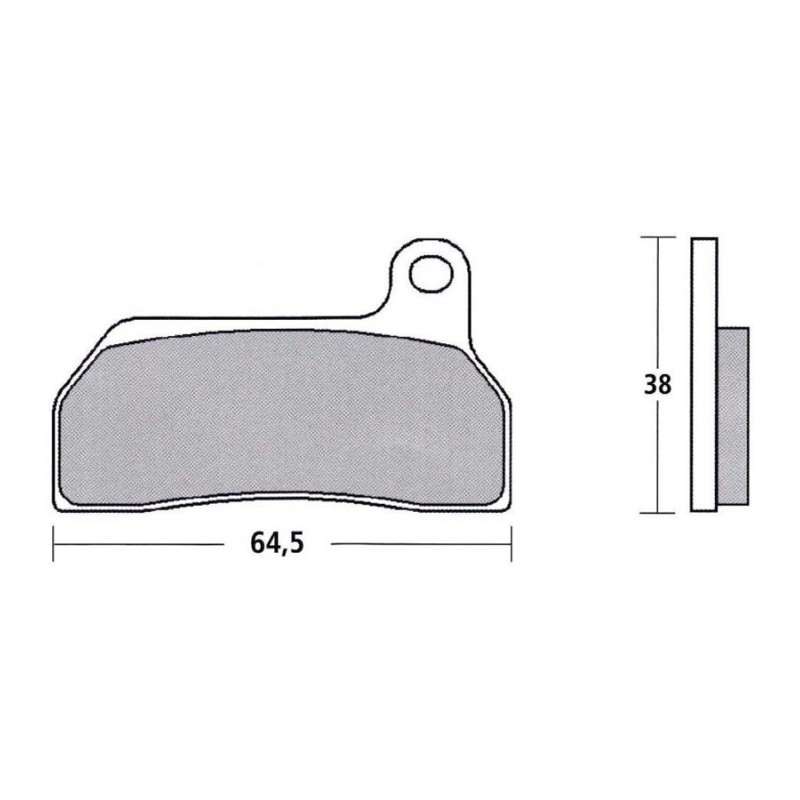 PASTILLAS BREMBO Z04 107A48605