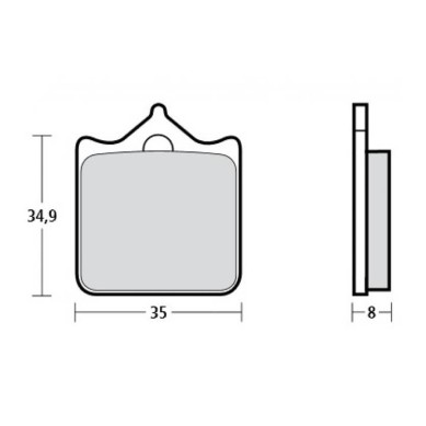 PASTILLAS BREMBO Z04 107A48647