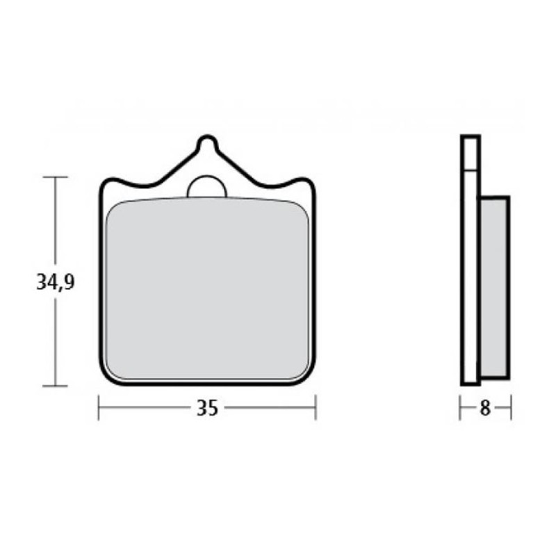 PASTILLAS BREMBO Z04 107A48647