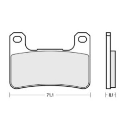 PASTILLAS BREMBO Z04 107A48651