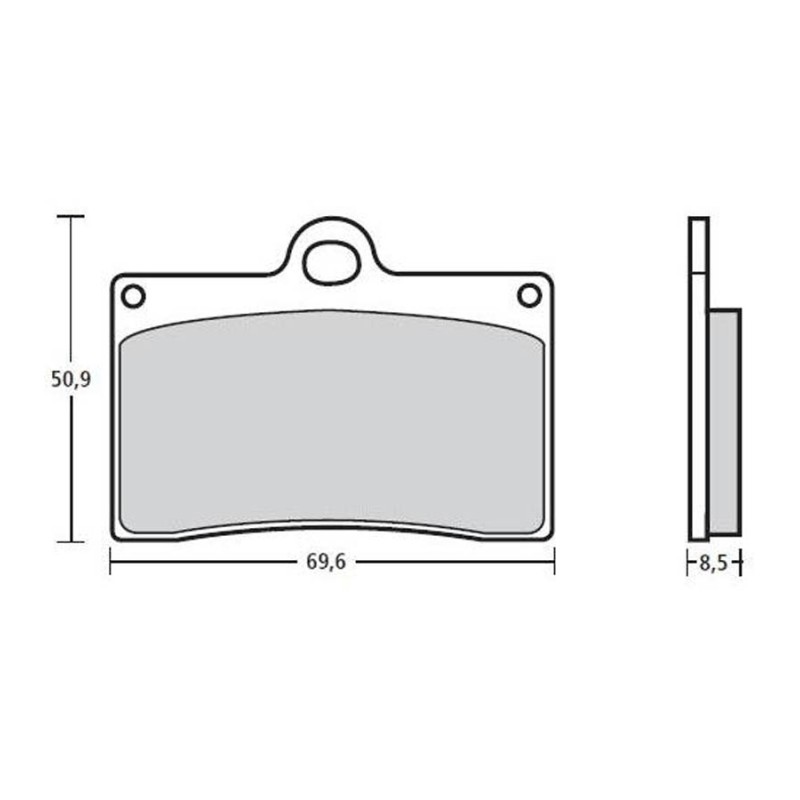 PASTILLAS BREMBO Z04 107A48653