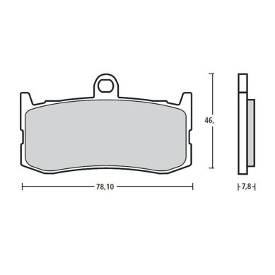 PASTILLAS BREMBO Z04 107A48655