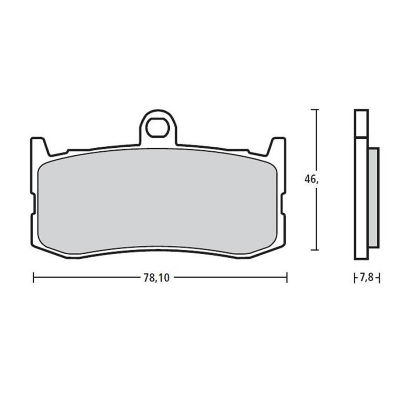 PASTILLAS BREMBO Z04 107A48655