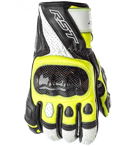 GUANTE RST STUNT III CE AMARILLO BLANCO/NEGRO/AMARILLO FLUOR