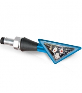 INTERMITENTE MOTO LED BARRACUDA Z-LED B-LUX AZUL INTERMITENTE MOTO LED BARRACUDA Z-LED B-LUX AZUL