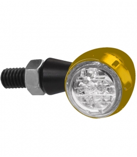 INTERMITENTE MOTO LED BARRACUDA S-LED B-LUX ORO INTERMITENTE MOTO LED BARRACUDA S-LED B-LUX ORO