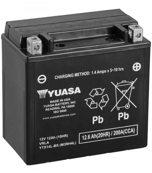 BATERIA YUASA  YTX14L-BS (CP)