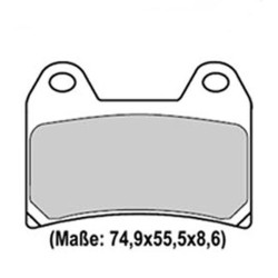 PASTILLAS BREMBO Z04 107A48602
