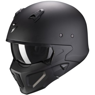 CASCO-SCORPION-COVERT-X-SOLID-MATT-NEGRO
