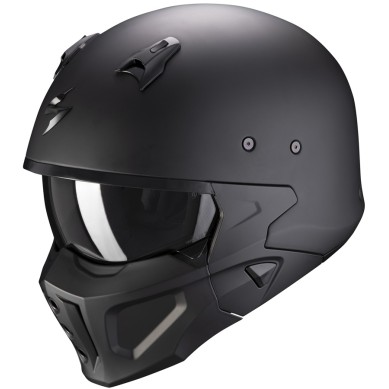 CASCO-SCORPION-COVERT-X-SOLID-MATT-NEGRO