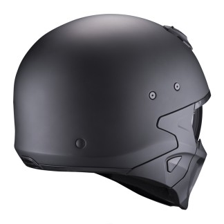CASCO-SCORPION-COVERT-X-SOLID-MATT-NEGRO-LADO