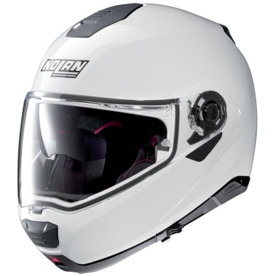 CASCO NOLAN N100-5 SPECIAL N-COM BLANCO PURO TALLA S