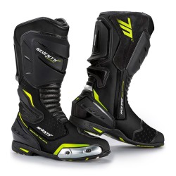 BOTAS SEVENTY DEGREES SD-BR1 RACING NEGRO / AMARILLO FLÚOR TALLA 40 / 41