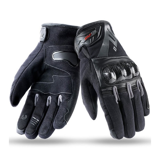 GUANTES SEVENTY DEGREES SD-N19 NAKED NEGROS