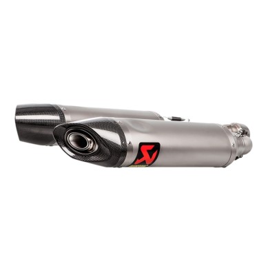 TUBO ESCAPE AKRAPOVIC PARA APRILIA SHIVER 900 2017-2020 HOMOLOGADO
