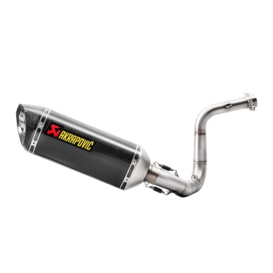 TUBO ESCAPE AKRAPOVIC PARA BMW G 310 R 2017-2023 NO HOMOLOGADO S-B3R1-RC/1