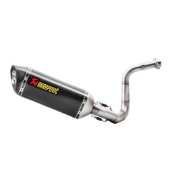 TUBO ESCAPE AKRAPOVIC PARA BMW G 310 R 2017-2023 NO HOMOLOGADO S-B3R1-RC/1