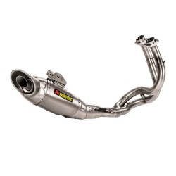 TUBO ESCAPE AKRAPOVIC PARA KAWASAKI NINJA 650 2017/2023 NO HOMOLOGADO S-K6R13-AFCRT