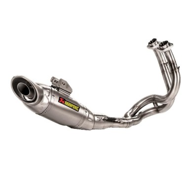 TUBO ESCAPE AKRAPOVIC PARA KAWASAKI Z650 2017/2023 NO HOMOLOGADO S-K6R13-AFCRT